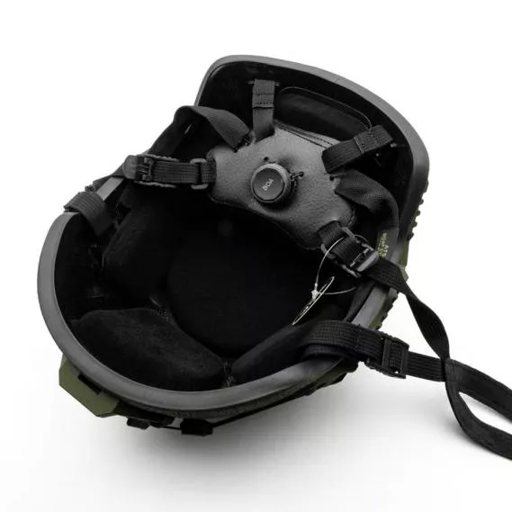 SHIELD-GERMANY NIJ-IIIA FAST Helm High-Cut Steingrau Olive