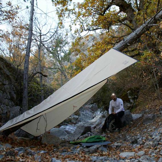 GRAND CANYON TARP 400 x 400 CM BEIGE