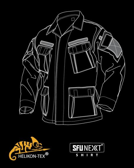 HELIKON-TEX SPECIAL FORCES NEXT SFU JACKE SCHWARZ