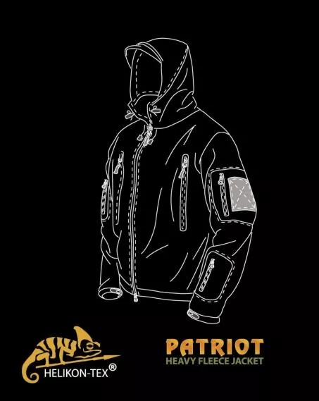 HELIKON-TEX PATRIOT FLEECEJACKE COYOTE