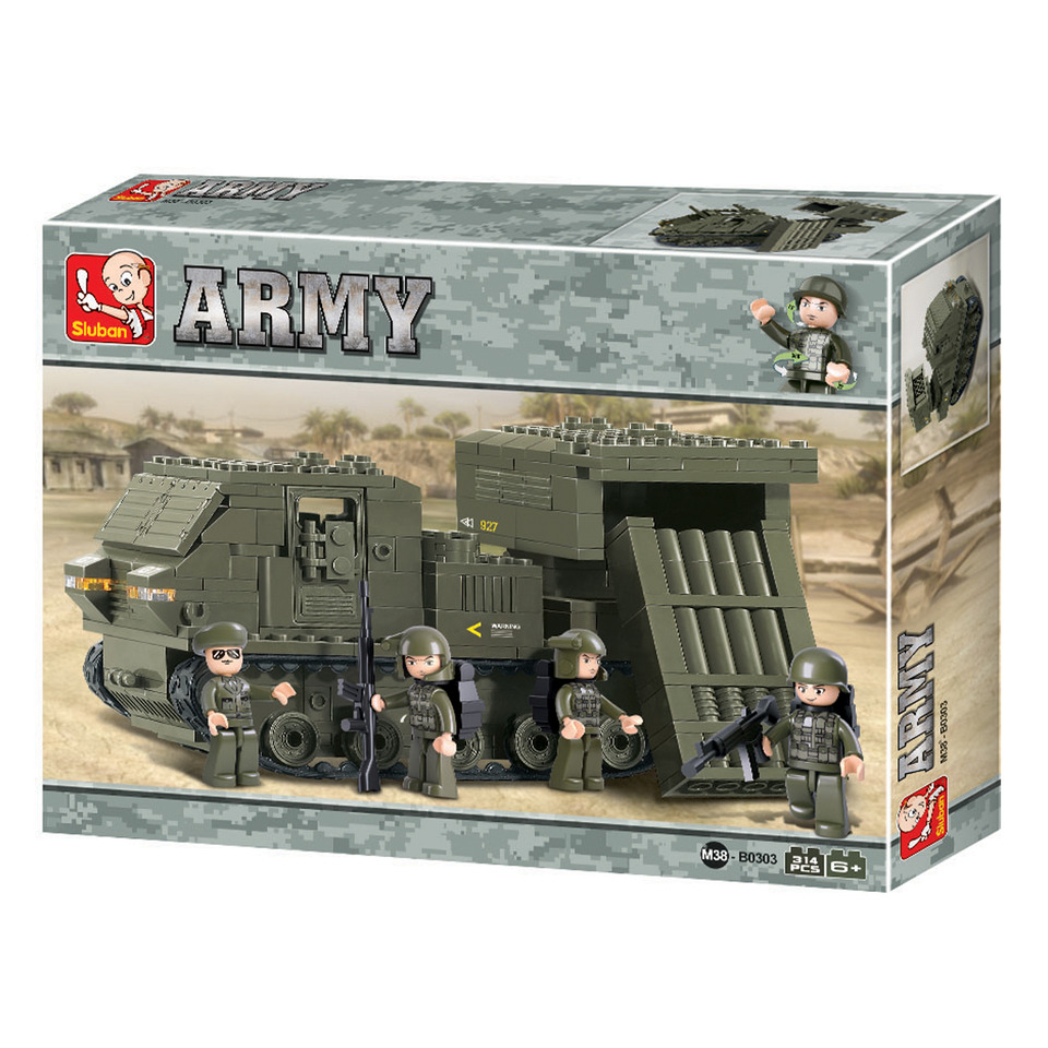 Sluban Army Sowjetischer Raketenwerfer M38-B0975