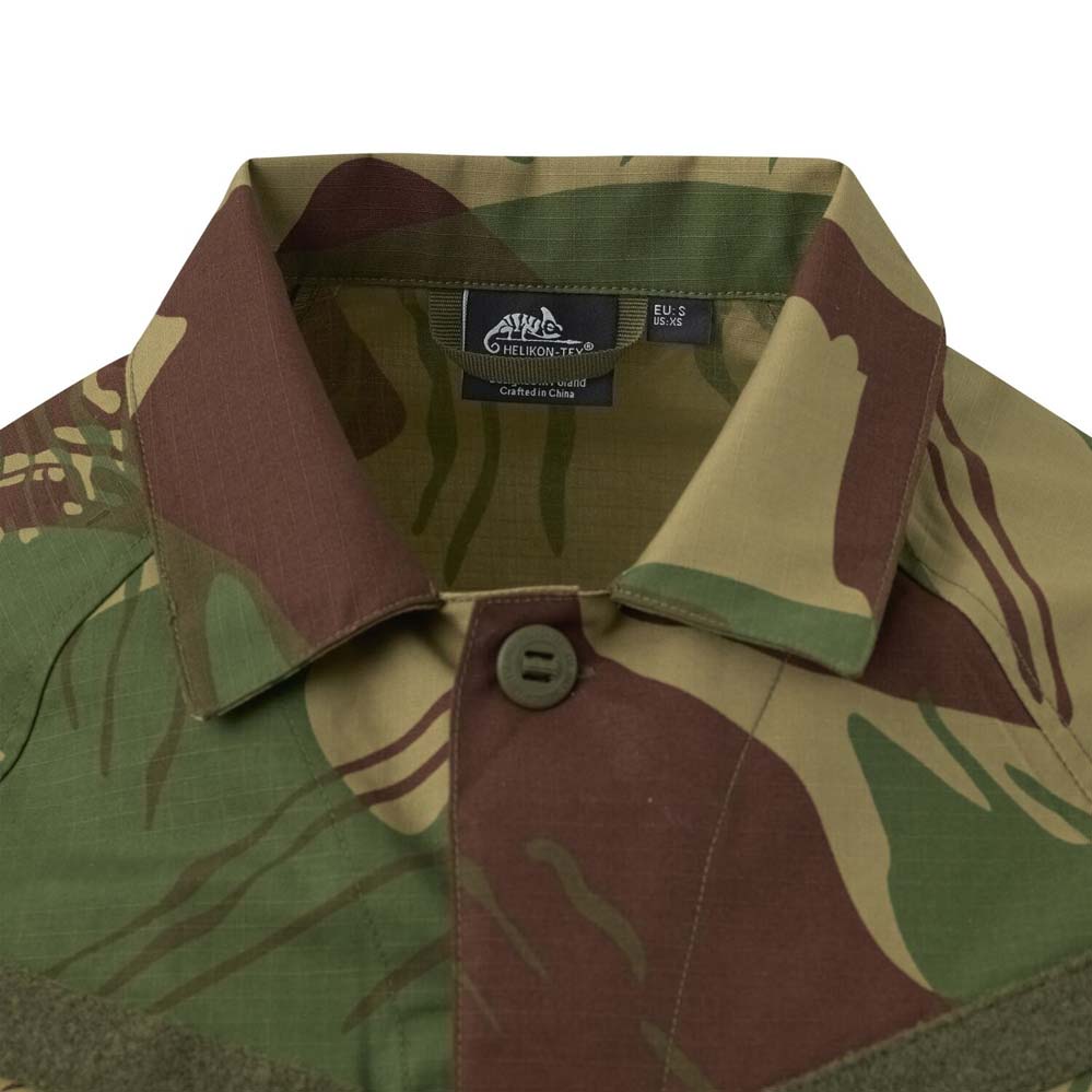 Original Rhodesian Bush War Brushstroke Camouflage Pattern Jacket - International Military Antiques