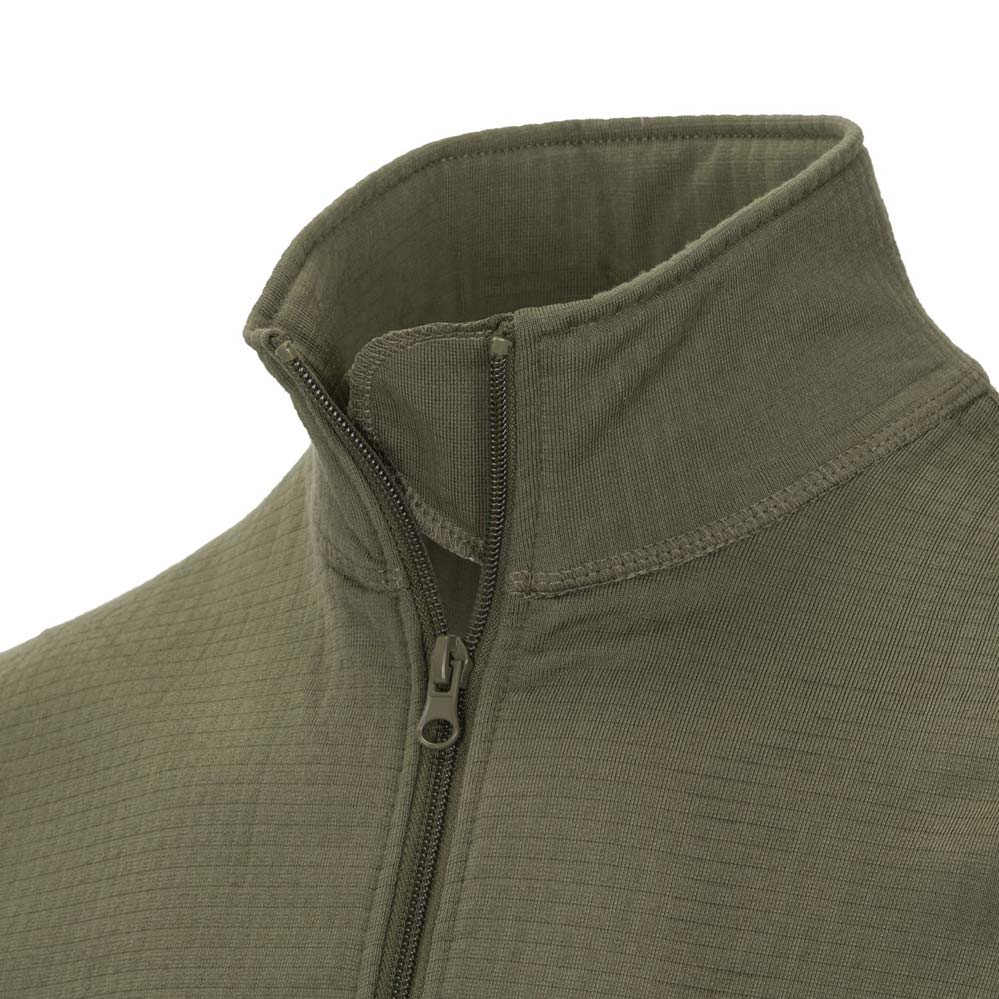 CAMOSTORE - HELIKON-TEX BASELAYER UNTERWÄSCHE OBERTEIL SHIRT TOP PULLI  LEVEL2 OLIVE