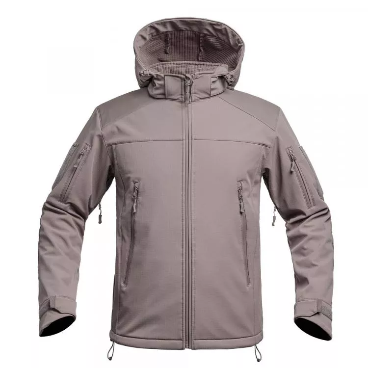 A10 EQUIPMENT FIGHTER SOFTSHELL JACKE V2 FRANZÖSISCHES TERRA BRAUN