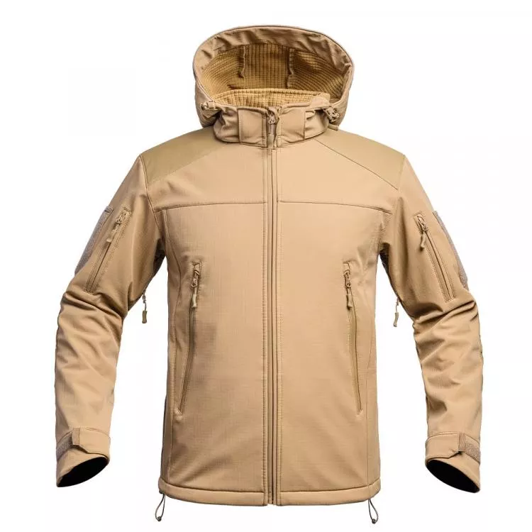 A10 FIGHTER SOFTSHELL JACKE V2 COYOTE TAN A10 FIGHTER SOFTSHELL JACKE V2 COYOTE TAN