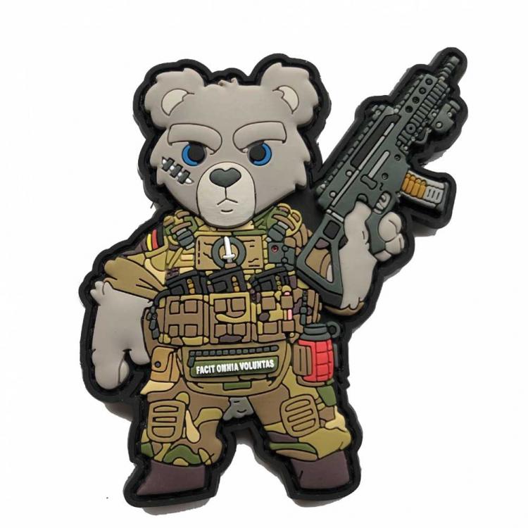 MORALE PATCH BUNDESWEHR TEDDY MULTITARN MORALE PATCH BUNDESWEHR TEDDY MULTITARN