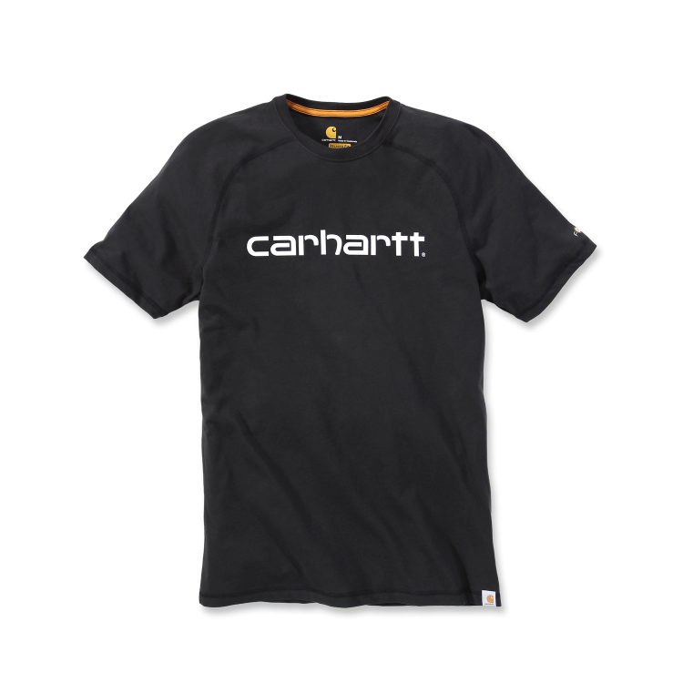 CARHARRT FORCE® DELMONT T-SHIRT FASTDRY®SCHWARZ CARHARRT FORCE® DELMONT T-SHIRT FASTDRY®SCHWARZ