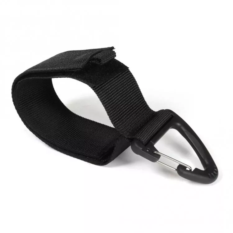 ORIGIN OUTDOORS UNIVERSALSCHLAUFE MIT KARABINER SCHWARZ ORIGIN OUTDOORS UNIVERSALSCHLAUFE MIT KARABINER SCHWARZ