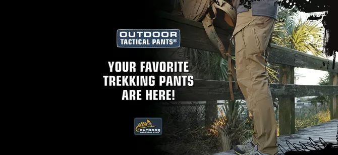 HELIKON TEX OUTDOOR TACTICAL PANTS OTP TAIGA-GREEN