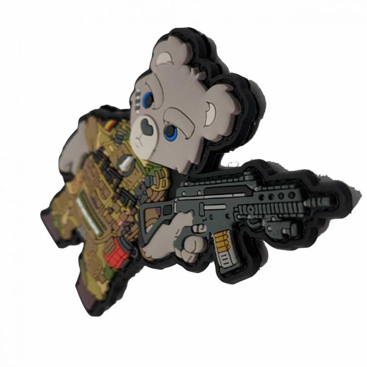 MORALE PATCH BUNDESWEHR TEDDY MULTITARN MORALE PATCH BUNDESWEHR TEDDY MULTITARN
