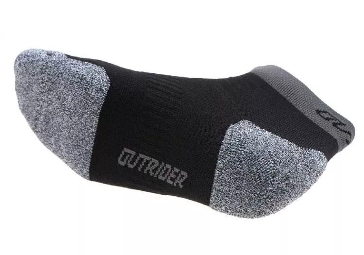 OUTRDRIDER T.O.R.D. ANKLE SOCKS SNEAKER SOCKEN SCHWARZ