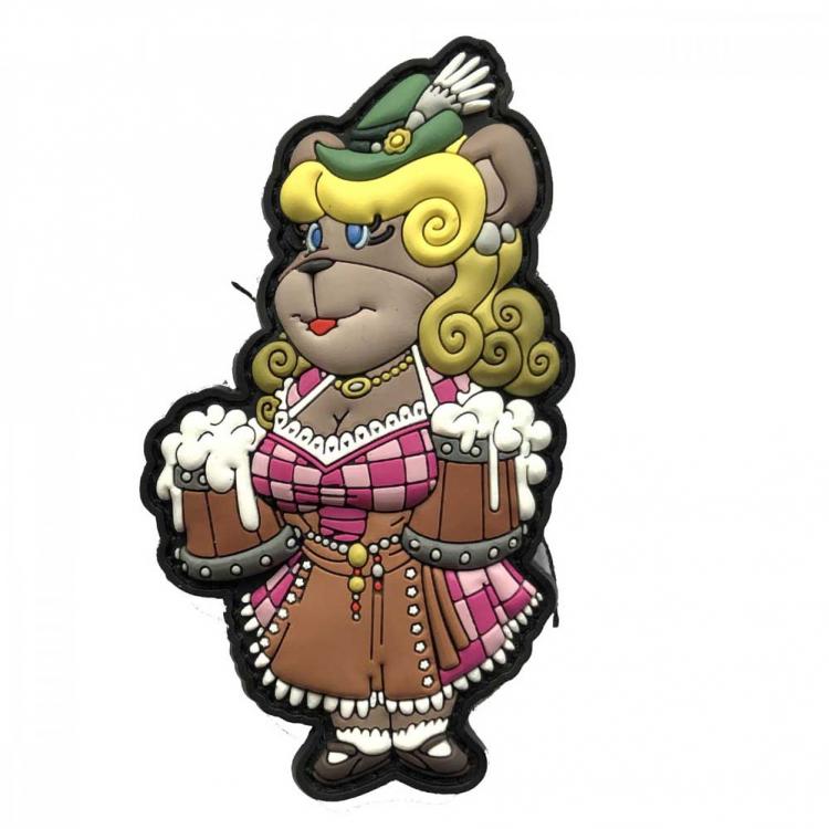 MORALE PATCH BEARVARIAN GRETCHEN PINK