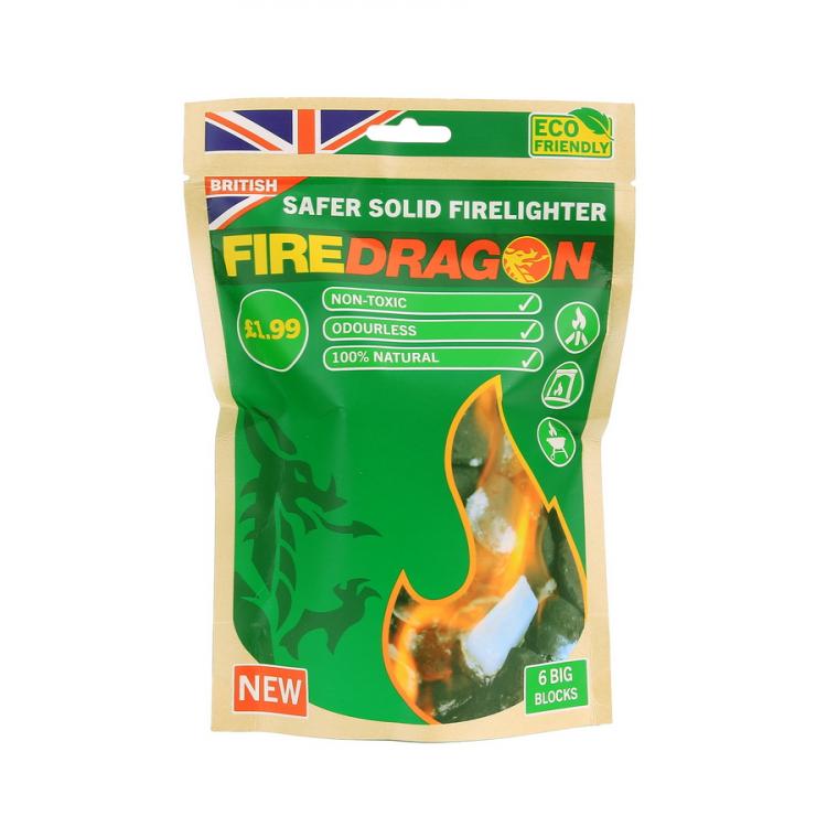 FIRE DRAGON GREEN AND CLEAN BRENNWÜRFEL FIRE DRAGON GREEN AND CLEAN BRENNWÜRFEL
