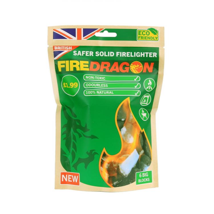 FIRE DRAGON GREEN AND CLEAN BRENNWÜRFEL