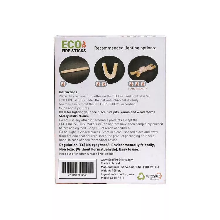 ECOFIRE FIRE STICKS 18 Stck. ECOFIRE FIRE STICKS 18 Stck.