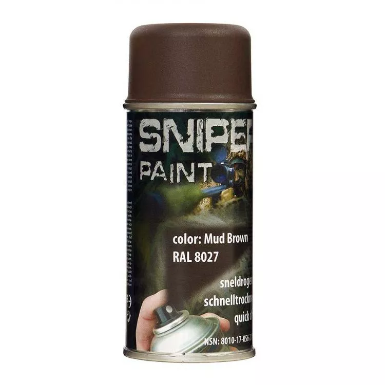 SNIPER PAINT NATO SPRÜHFARBE 150 ml BRAUN SNIPER PAINT NATO SPRÜHFARBE 150 ml BRAUN