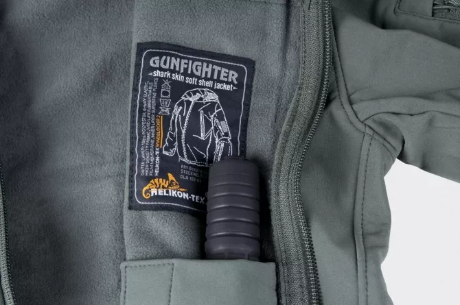 HELIKON TEX GUNFIGHTER SOFTSHELL JACKE SHADOW GREY