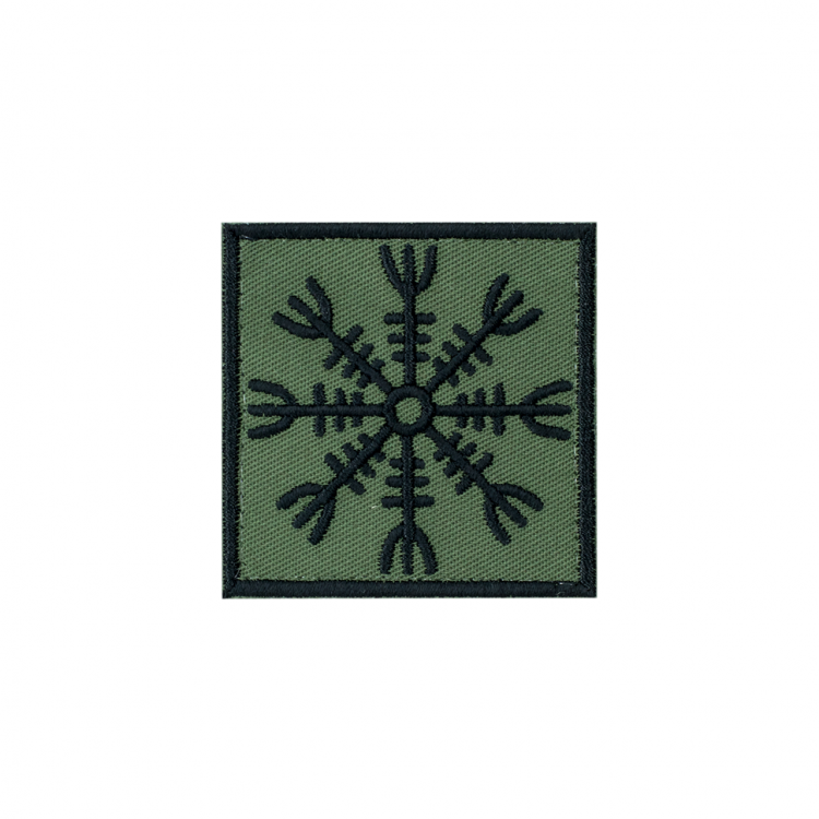 WIKINGER SCHUTZSYMBOL AEGISHJALMUR SCHWARZ WIKINGER SCHUTZSYMBOL AEGISHJALMUR SCHWARZ