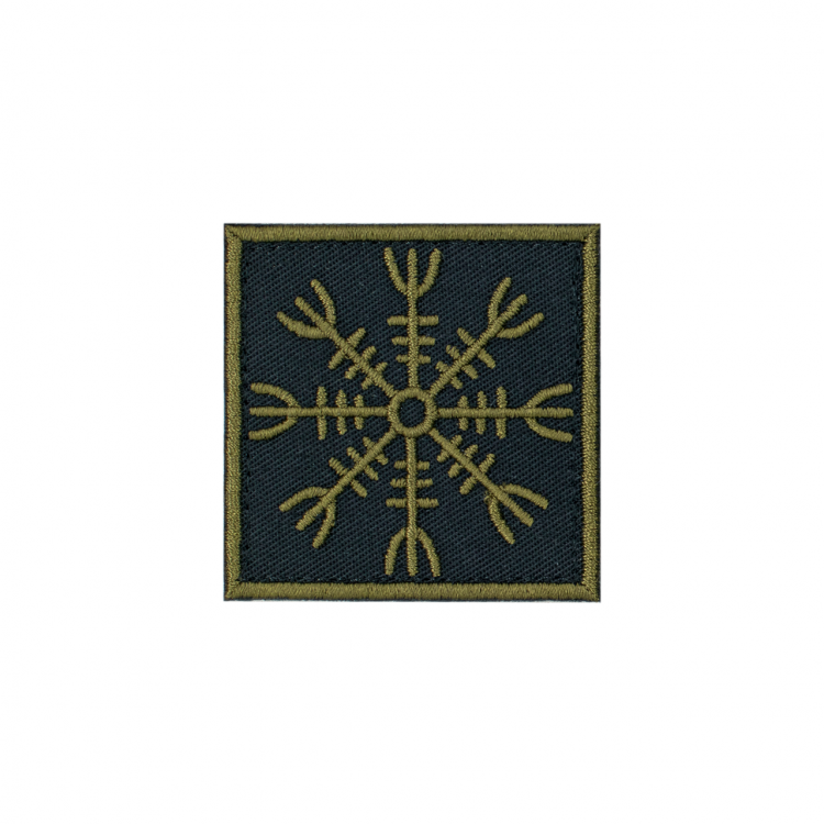 WIKINGER SCHUTZSYMBOL AEGISHJALMUR SCHWARZ WIKINGER SCHUTZSYMBOL AEGISHJALMUR SCHWARZ