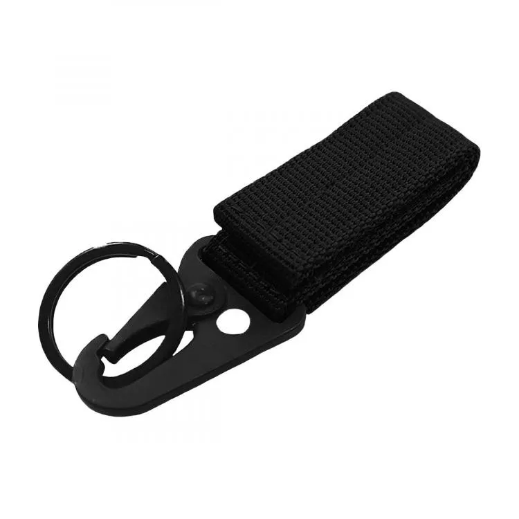 CMG SCHLÜSSELANHÄNGER mit Karabiner SCHWARZ