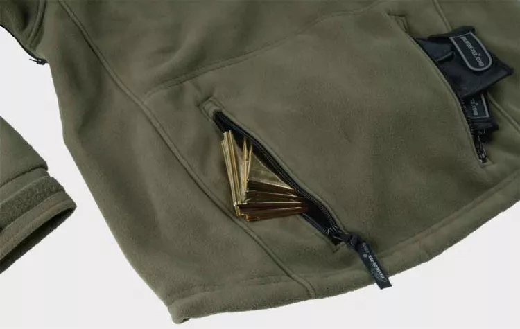 HELIKON TEX FLEECE JACKE PATRIOT SCHWARZ