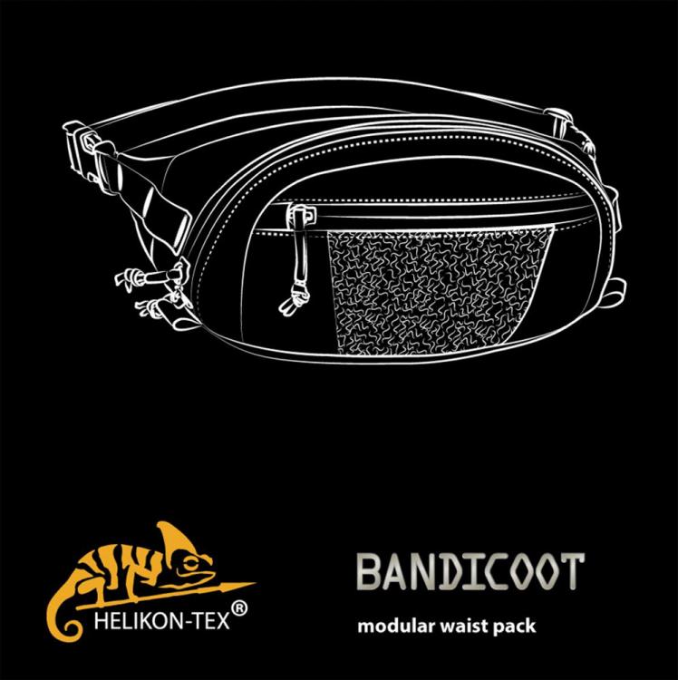 HELIKON-TEX HÜFTTASCHE BANDICOOT® WAISTPACK SHADOW-GREY HELIKON-TEX HÜFTTASCHE BANDICOOT® WAISTPACK SHADOW-GREY
