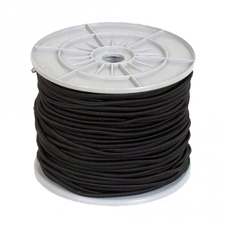 GUMMISEIL BUNGEE CORD SCHWARZ Ø2mm / Ø3mm / Ø4mm GUMMISEIL BUNGEE CORD SCHWARZ Ø2mm / Ø3mm / Ø4mm