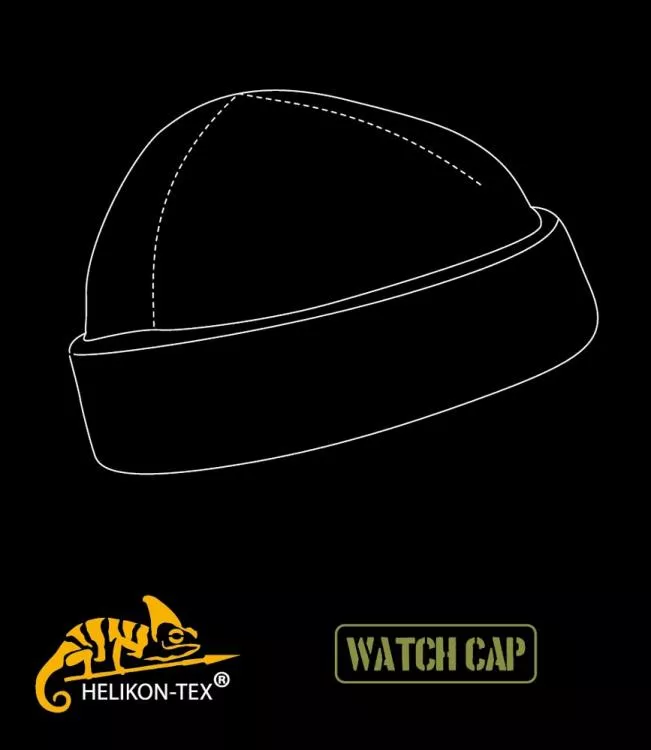 HELIKON-TEX FLEECE WATCH CAP SCHWARZ