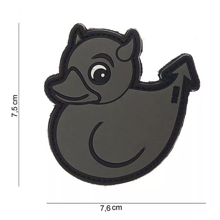 RUBBER PATCH DEVIL DUCK GRAU RUBBER PATCH DEVIL DUCK GRAU