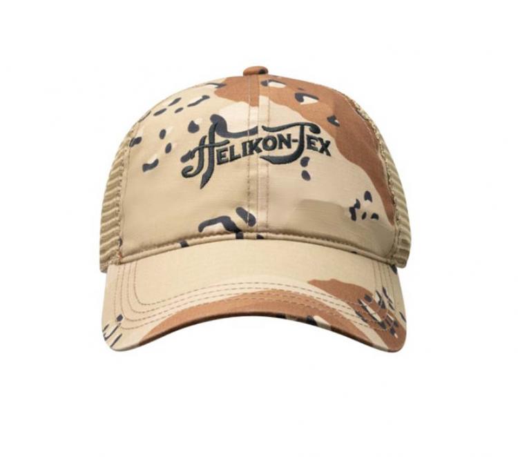 HELIKON-TEX Trucker Desert Refresh Cap – Snapback „Chocolate Chip“ Camo front