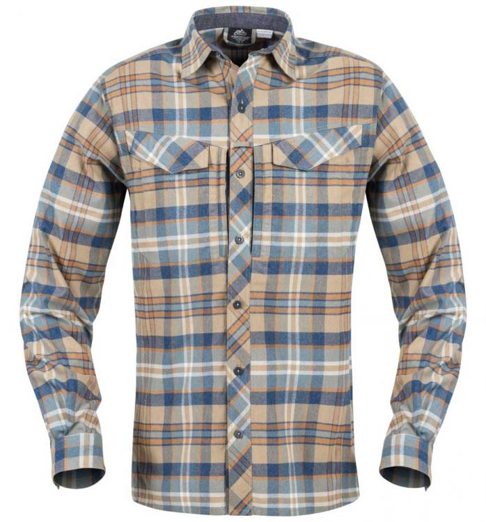 HELIKON-TEX DEFENDER MK2 PILGRIM LONG SLEEVE SHIRT GINGER PLAID