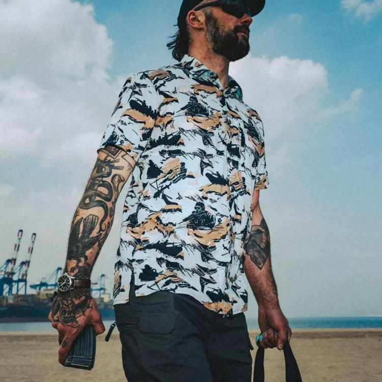HELIKON-TEX HAWAI SHIRT PACIFIC HELIKON-TEX HAWAI SHIRT PACIFIC