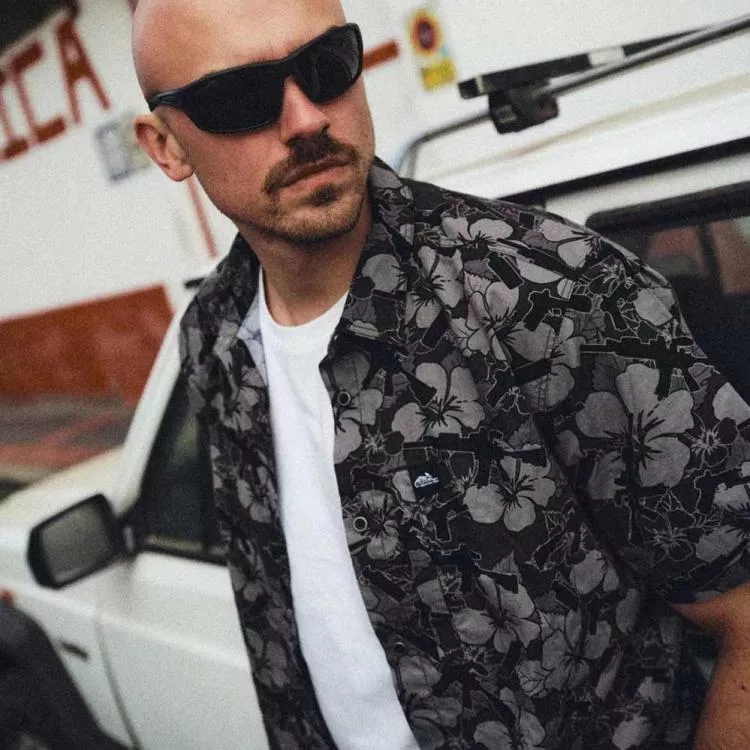 HELIKON-TEX TACTICAL OPS HAWAI SHIRT DARK OPS