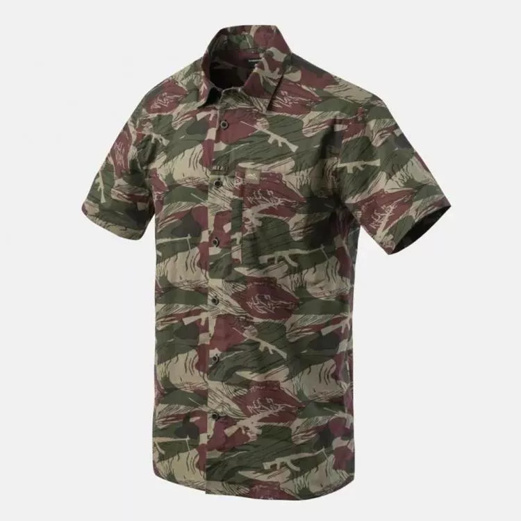 HELIKON-TEX TACTICAL OPS HAWAI SHIRT RHODESIAN BUSHSTROKE CAMOUFLAGE