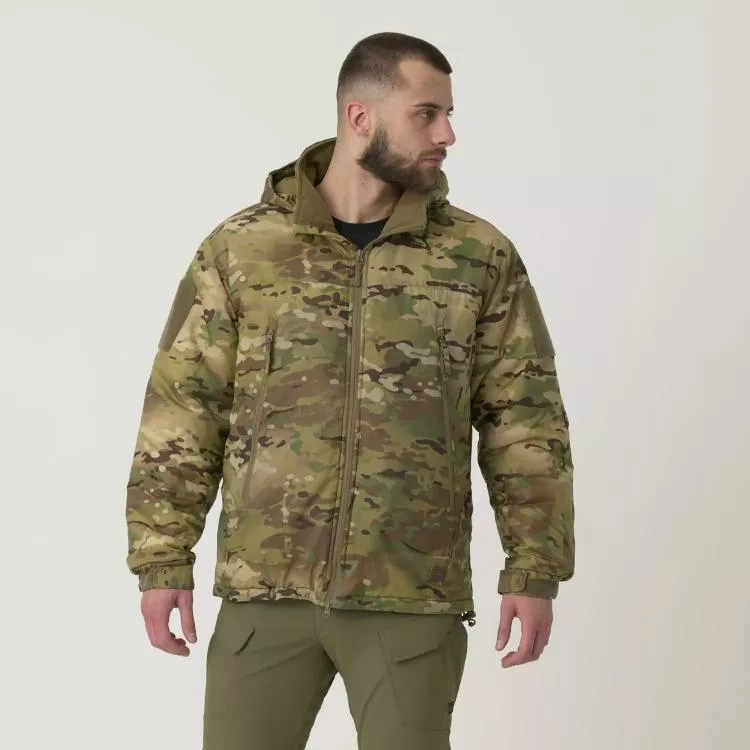 HELIKON -TEX CLIMASHIELD APEX LEVEL 7 JACKE MULTICAM WINTERJACKE