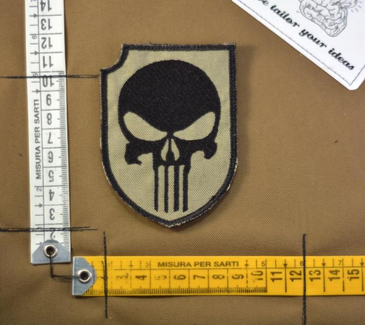 PUNISHER MORALE ABZEICHEN TAN PUNISHER MORALE ABZEICHEN TAN
