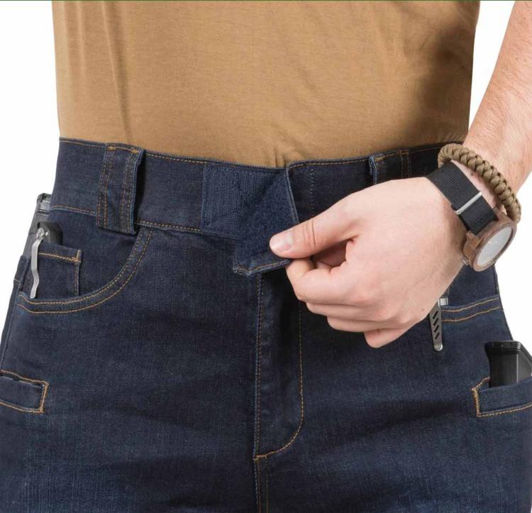 HELIKON-TEX GREYMAN TACTICAL JEANS® - DENIM MID DARK BLUE HELIKON-TEX GREYMAN TACTICAL JEANS® - DENIM MID DARK BLUE