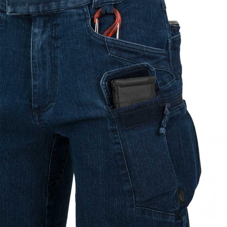 HELIKON TEX UTP SHORT DENIM STRETCH MARINE BLUE 11" HELIKON TEX UTP SHORT DENIM STRETCH MARINE BLUE 11"