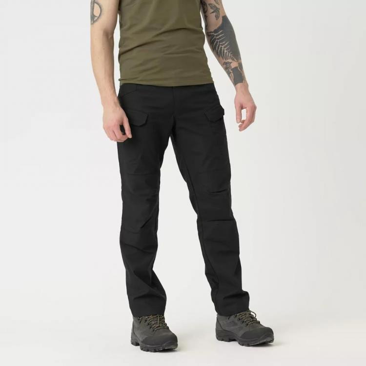 HELIKON TEX URBAN TACTICAL PANTS STRETCH RIPSTOP SCHWARZ