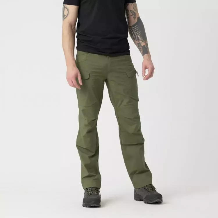 HELIKON TEX URBAN TACTICAL PANTS STRETCH RIPSTOP OLIVE