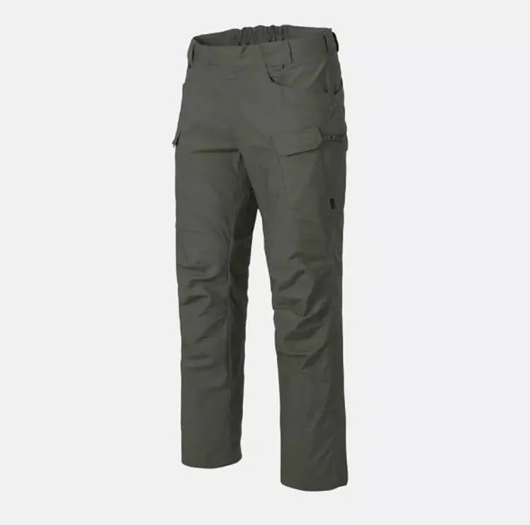 HELIKON TEX URBAN TACTICAL PANTS STRETCH RIPSTOP TAIGA GREEN