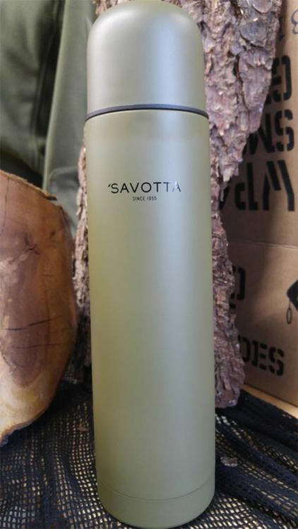 SAVOTTA THERMOSFLASCHE  ARMY GREEN