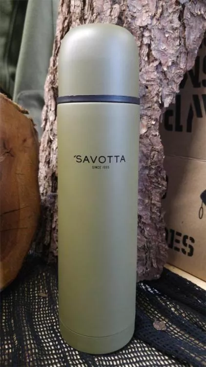 SAVOTTA THERMOSFLASCHE ARMY GREEN SAVOTTA THERMOSFLASCHE ARMY GREEN