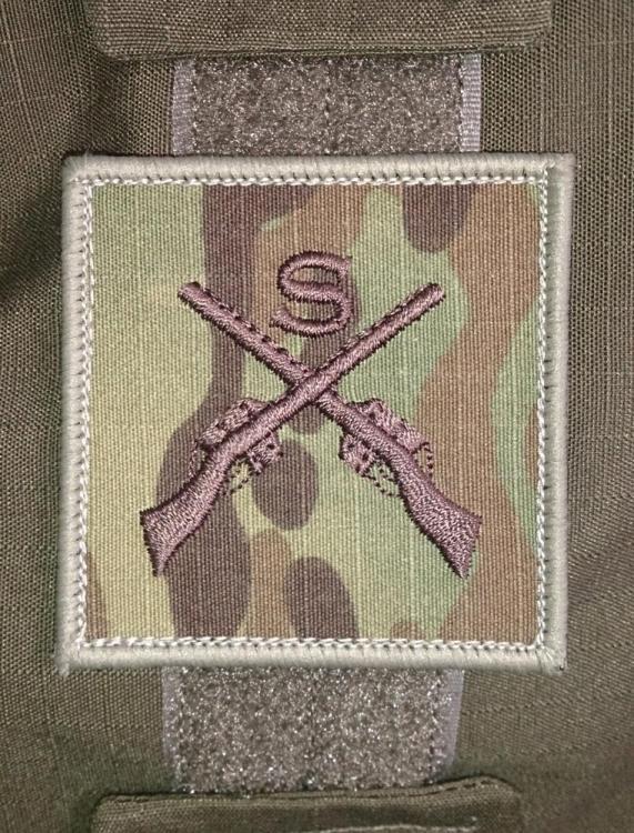 TAS AT SNIPER Crossed Rifles MultiCam® TAS AT SNIPER Crossed Rifles MultiCam®