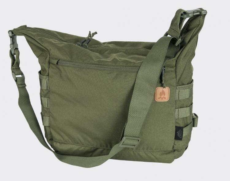 HELIKON-TEX BHELIKON-TEX BUSHCRAFT UMHÄNGETASCHE SATCHEL  OLIVEUSHCRAFT UMHÄNGETASCHE SATCHEL  ADAPTIVE GREEN