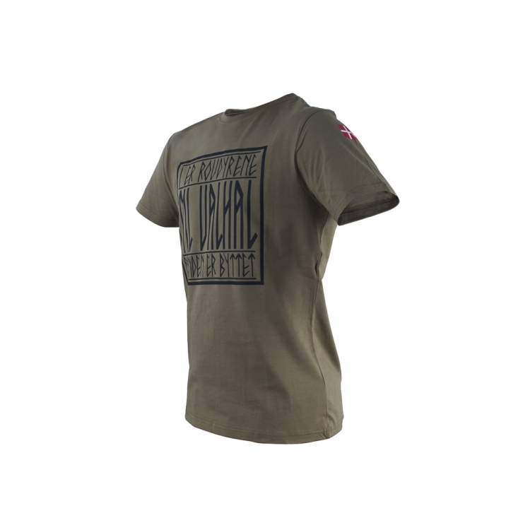 DÄNISCHES MILITÄR T-SHIRT TIL VALHAL DÄNISCHES MILITÄR T-SHIRT TIL VALHAL