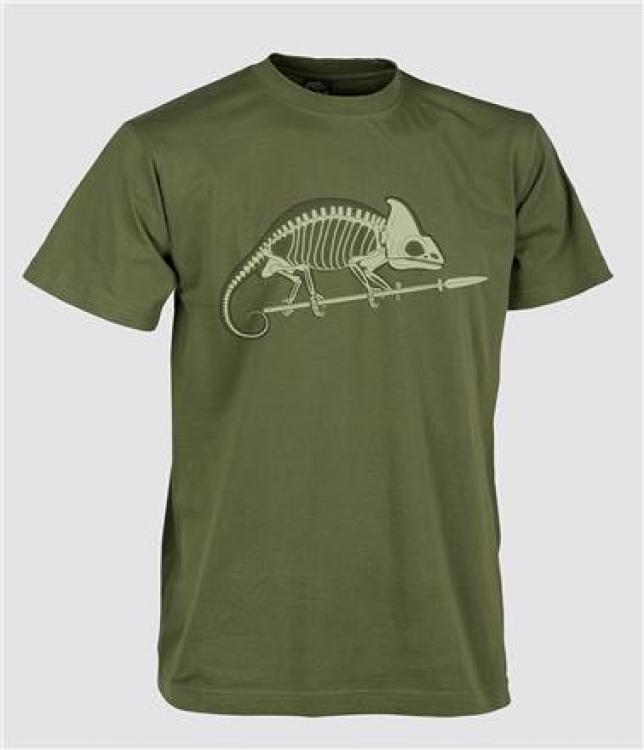 HELIKON TEX LOGO T-SHIRT US-GREEN HELIKON TEX LOGO T-SHIRT US-GREEN