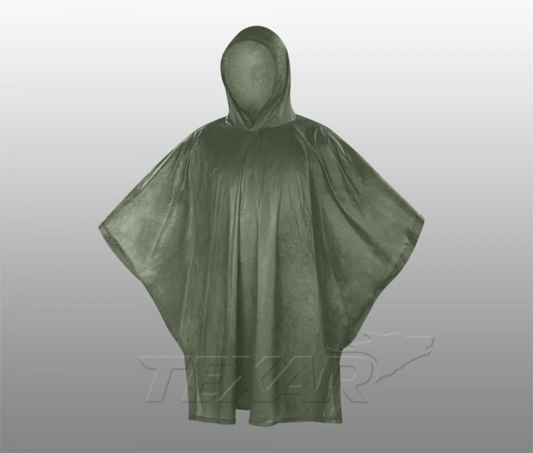 TEXAR NOTFALL PONCHO PVC OLIVE TEXAR NOTFALL PONCHO PVC OLIVE