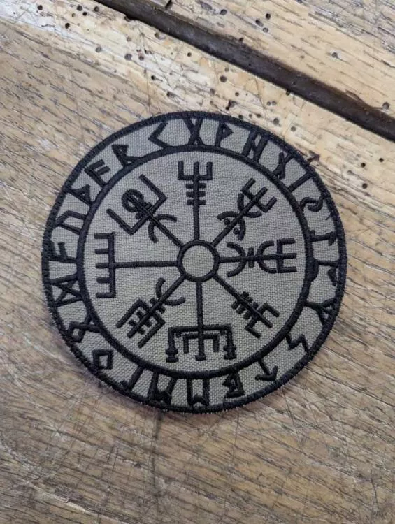 runenkompass schwarz