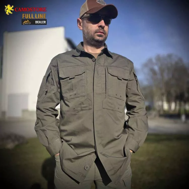 A10 FIGHTER SHIRT HEMD OLIVE